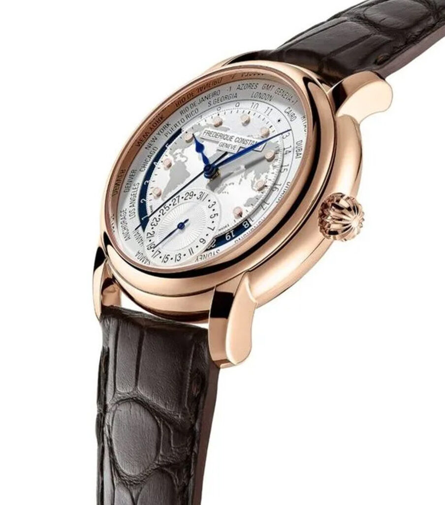 فردریک کنستانت مردانه دست ساز WORLD TIME مدل FC-718WM4H4