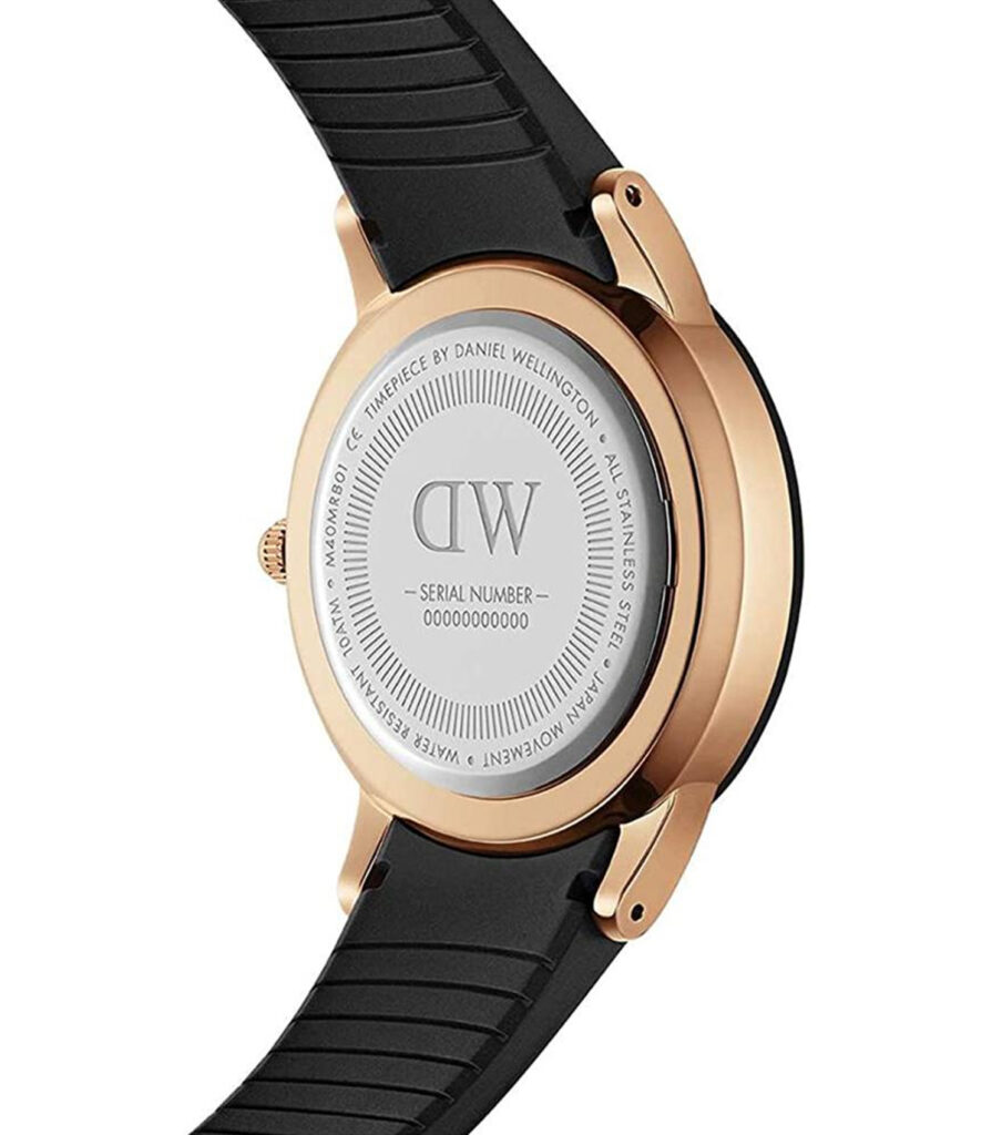 دنیل ولینگتون مردانه رابر مینیمال مدل DW00100425