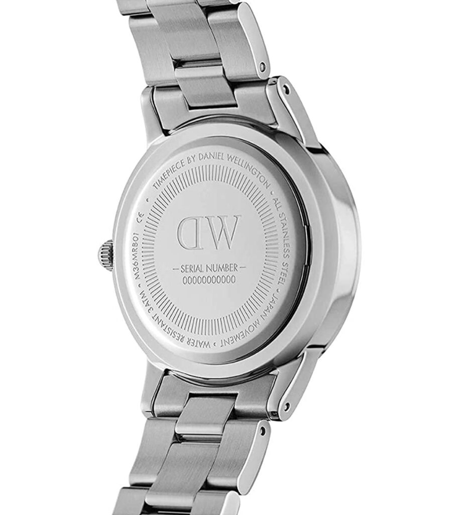 دنیل ولینگتون مردانه استیل مینیمال مدل DW00100427