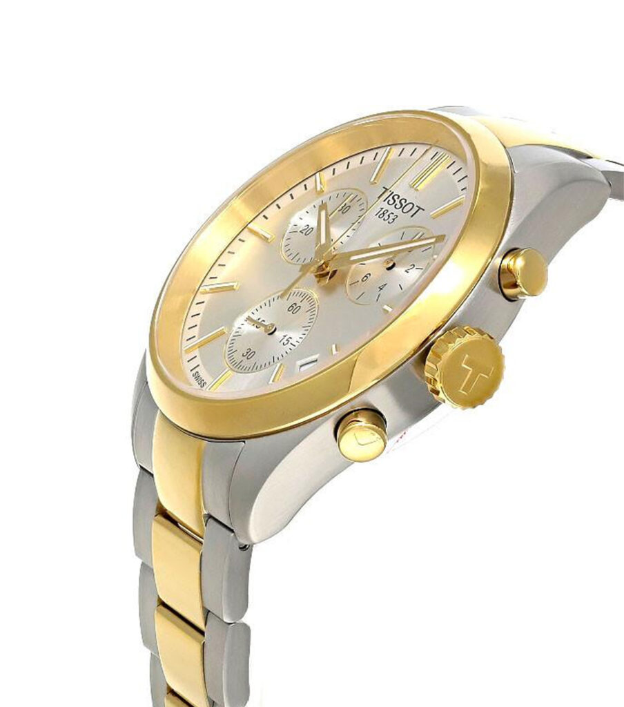 ساعت مچی تیسوت Tissot مردانه کرنوگراف دورنگ مدل T150.417.22.031.00