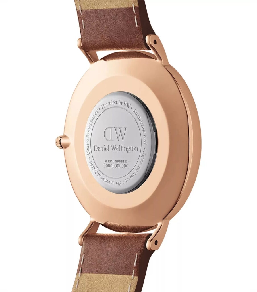 دنیل ولینگتون زنانه چرم مینیمال مدل DW00100627