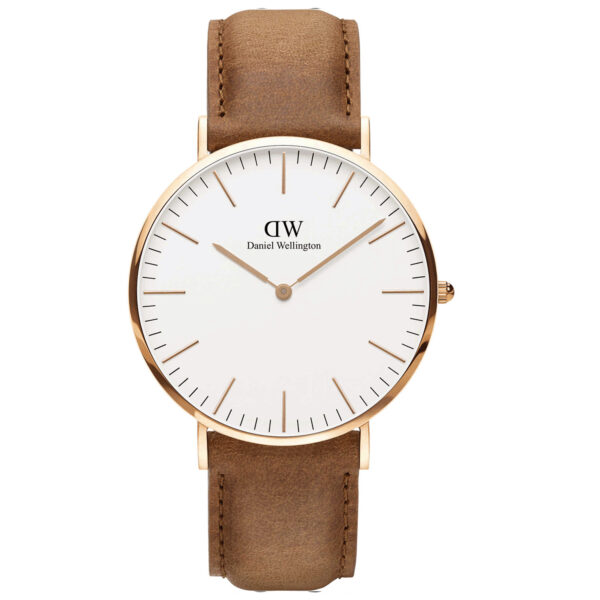 دنیل ولینگتون زنانه چرم مینیمال مدل DW00100109