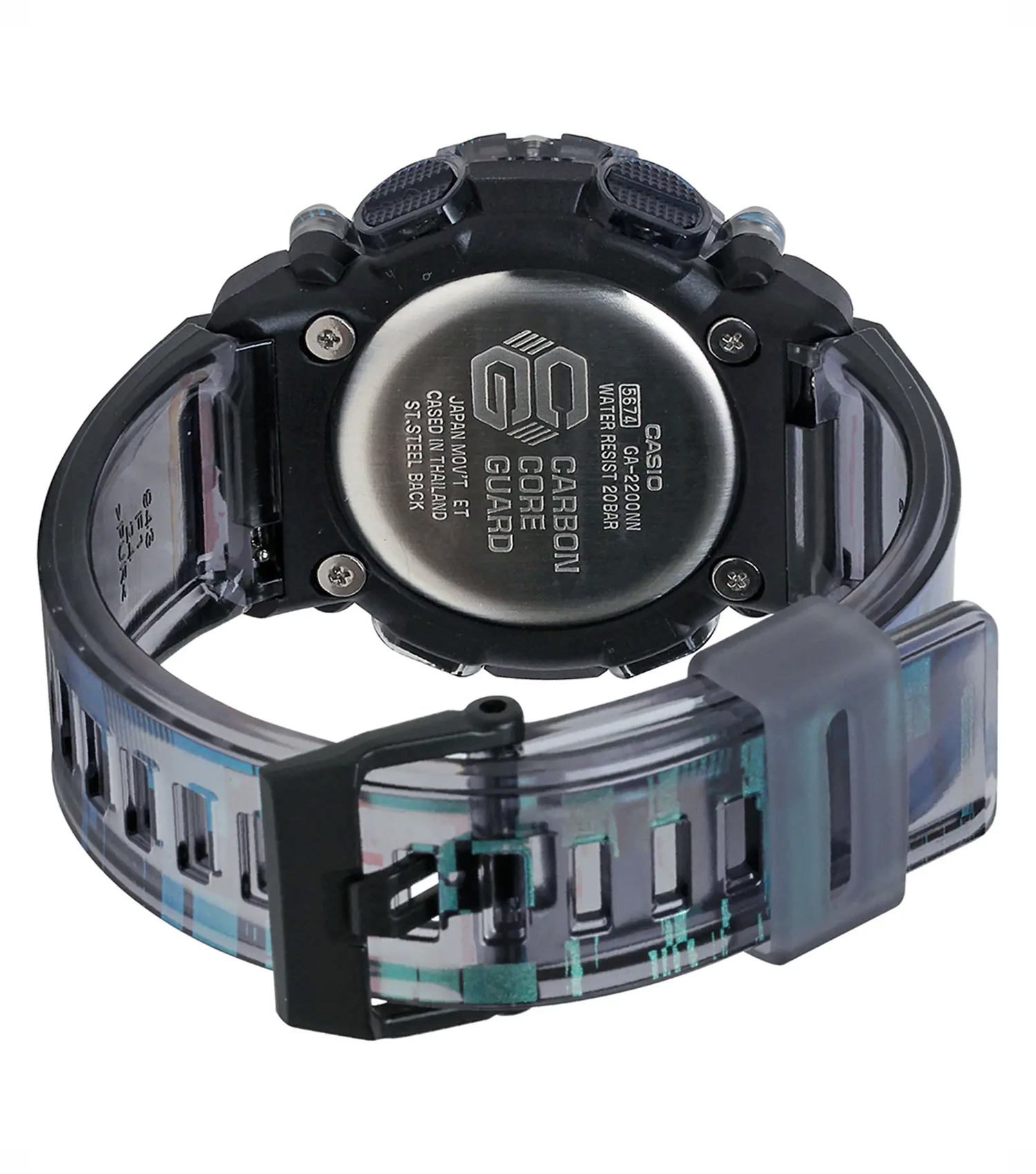 کاسیو G-SHOCK مردانه ضد ضربه و ضد آب مدل GA-2200NN-1ADR