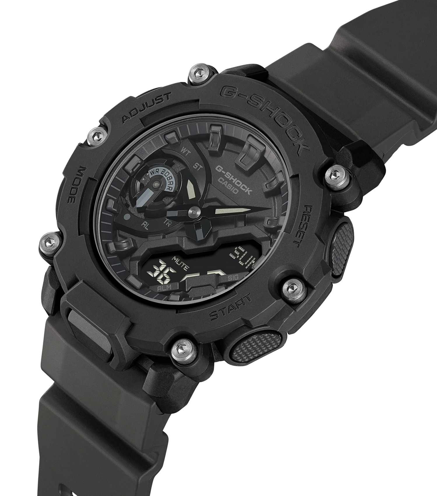 کاسیو G-SHOCK مردانه ضد ضربه و ضد آب مدل GA-2200BB-1ADR