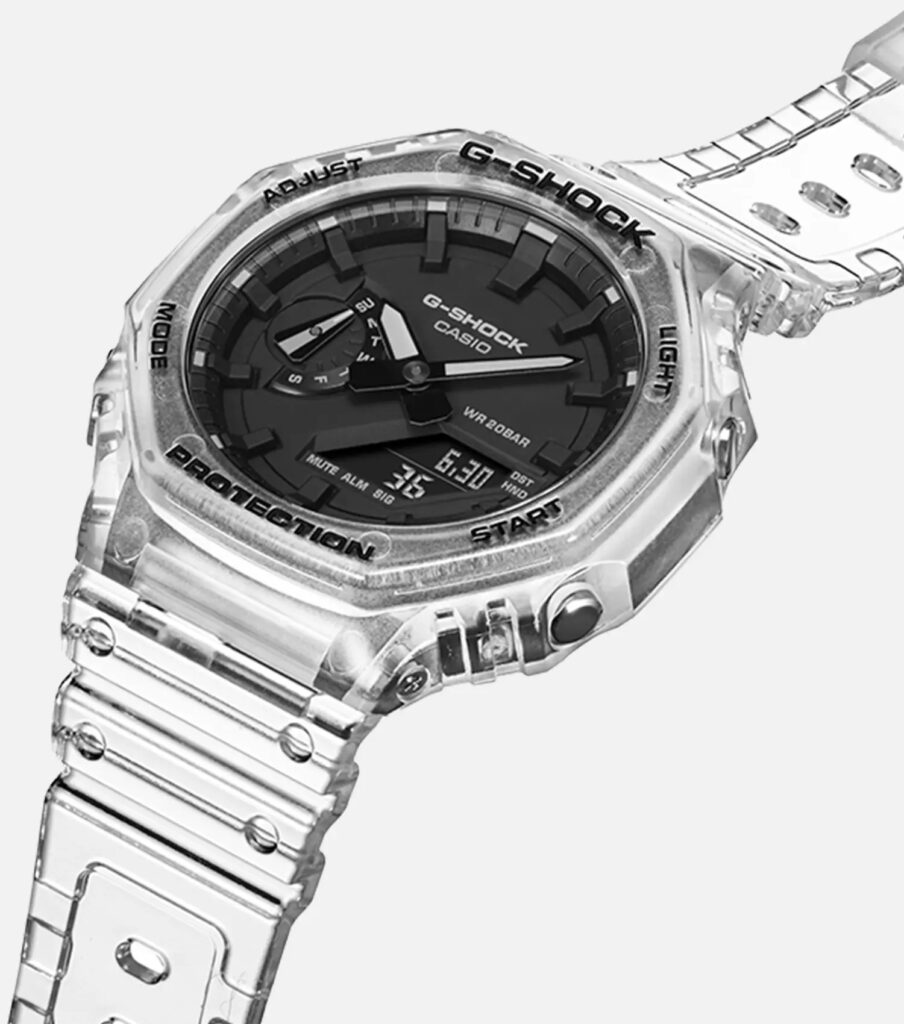 کاسیو G-SHOCK مردانه / زنانه ضد ضربه و ضد آب مدل GA-2100SKE-7ADR