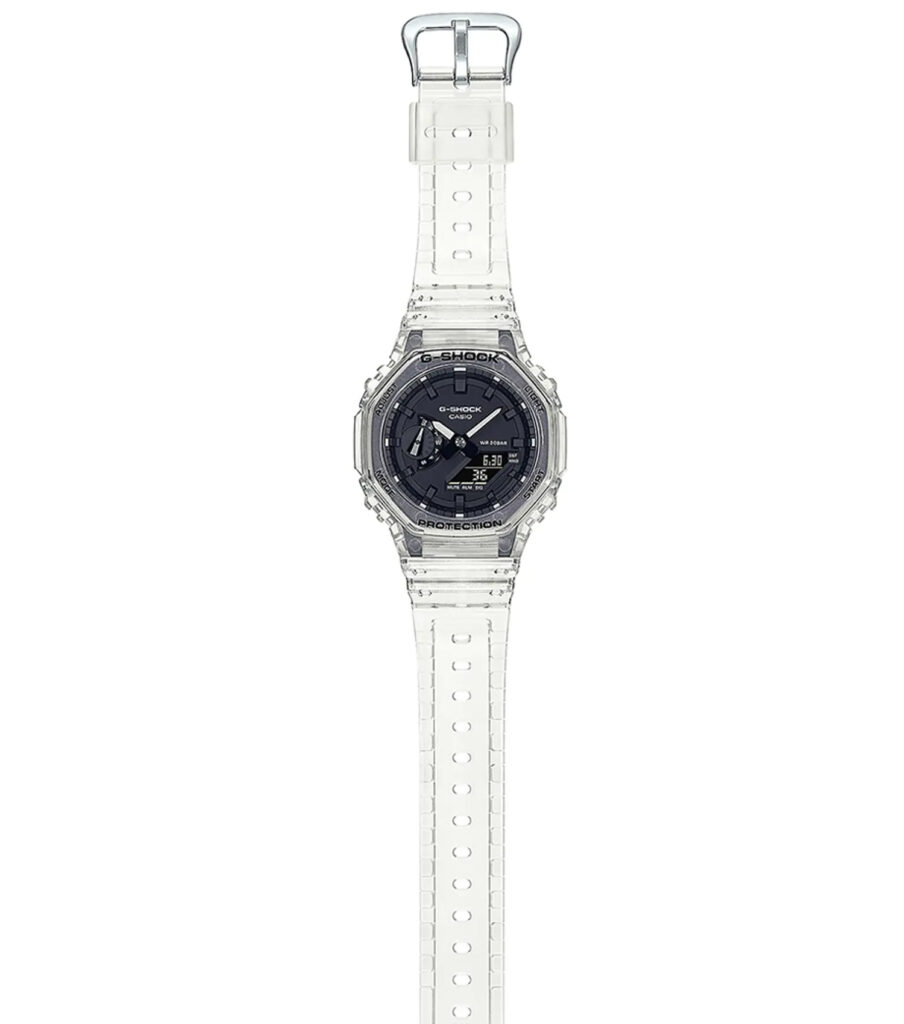 کاسیو G-SHOCK مردانه / زنانه ضد ضربه و ضد آب مدل GA-2100SKE-7ADR