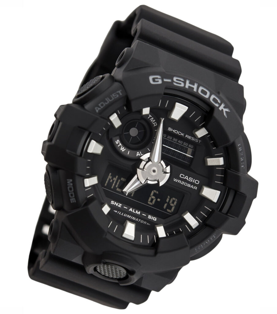 کاسیو G-SHOCK مردانه ضد ضربه و ضد آب مدل GA-700-1B