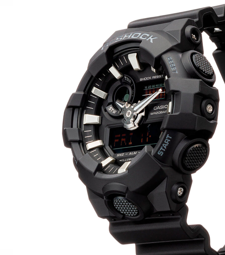 کاسیو G-SHOCK مردانه ضد ضربه و ضد آب مدل GA-700-1B