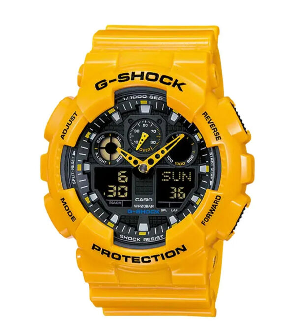 کاسیو G-SHOCK مردانه ضد ضربه و ضد آب مدل GA-100A-9ADR