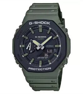 کاسیو G-SHOCK مردانه / زنانه ضد ضربه و ضد آب مدل GA-2110SU-3ADR