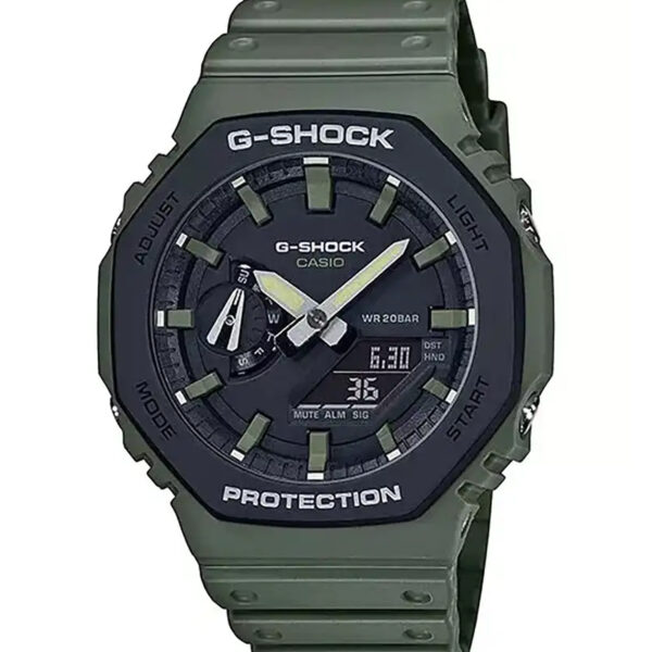 کاسیو G-SHOCK مردانه / زنانه ضد ضربه و ضد آب مدل GA-2110SU-3ADR