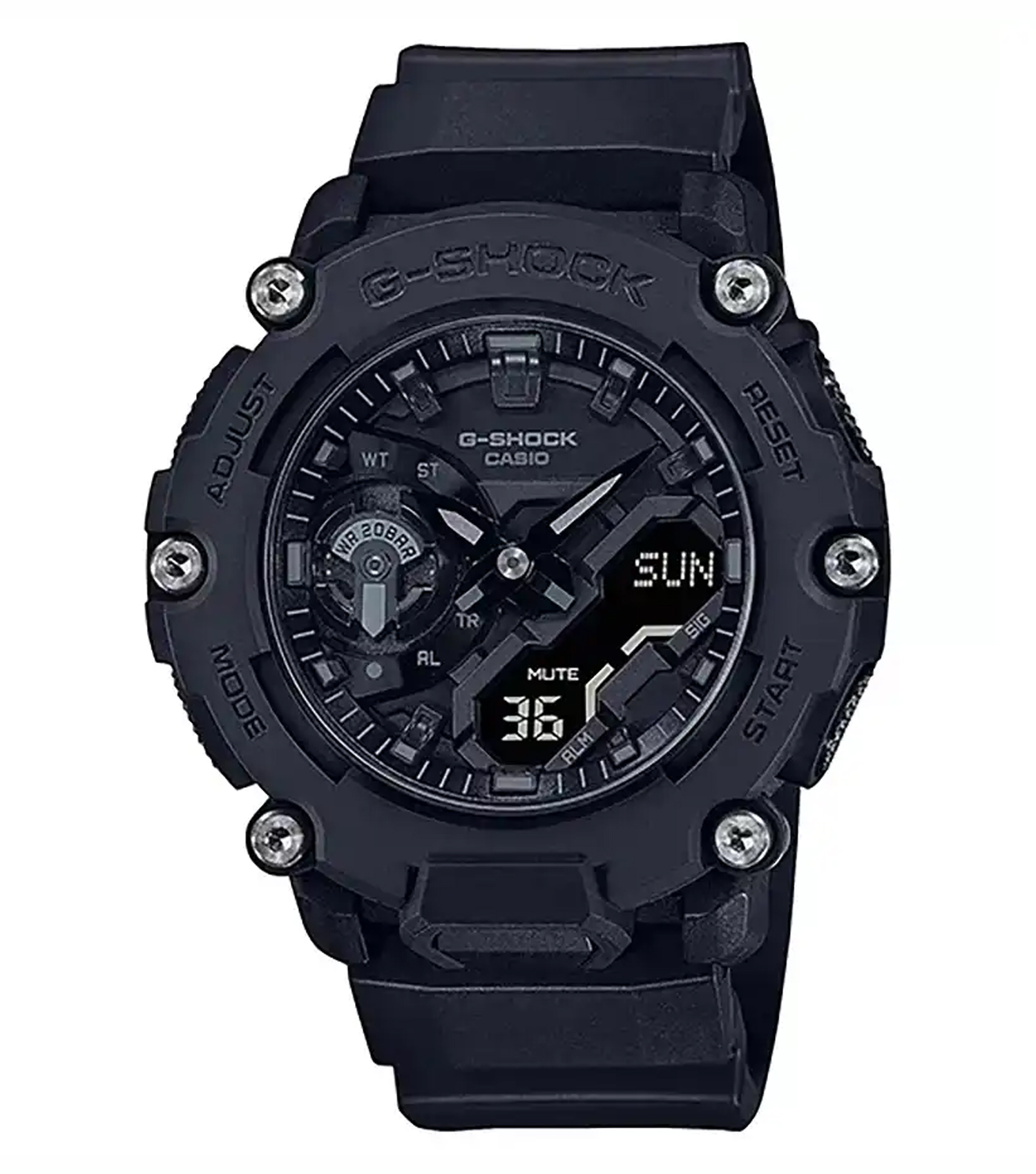 کاسیو G-SHOCK مردانه ضد ضربه و ضد آب مدل GA-2200BB-1ADR