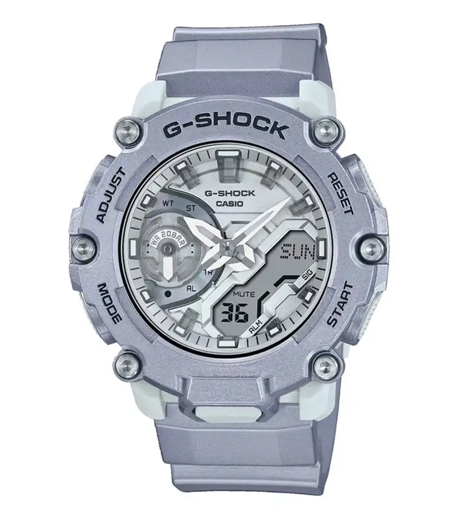 کاسیو G-SHOCK مردانه ضد ضربه و ضد آب مدل GA-2200FF-8ADR