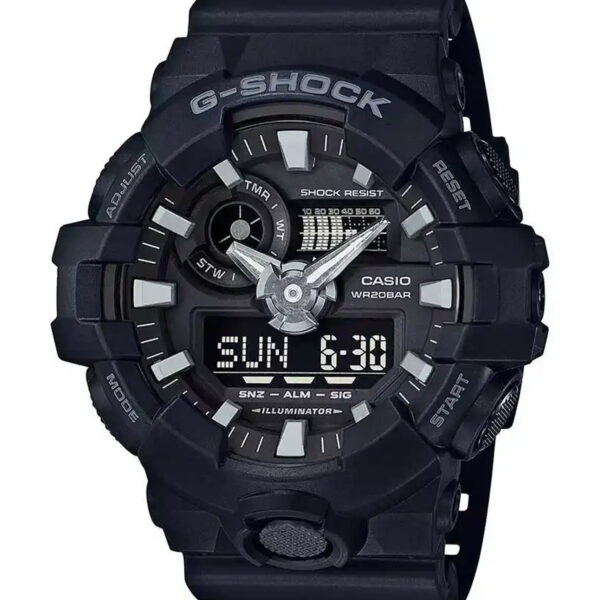 کاسیو G-SHOCK مردانه ضد ضربه و ضد آب مدل GA-700-1B
