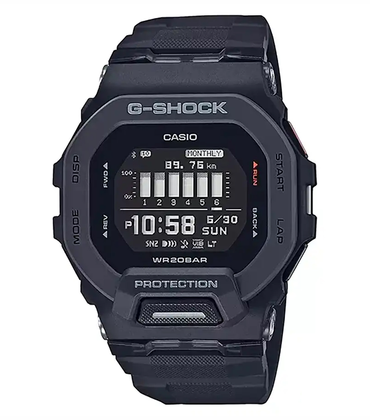 کاسیو G-SHOCK مردانه بلوتوث MOBILE CONNECTION مدل GBD-200-1DR