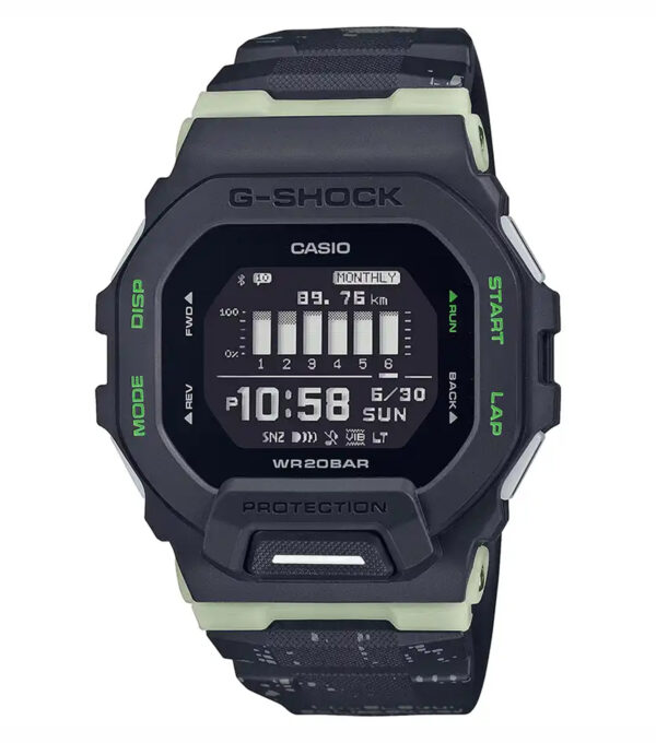 کاسیو G-SHOCK مردانه بلوتوث MOBILE CONNECTION مدل GBD-200LM-1DR