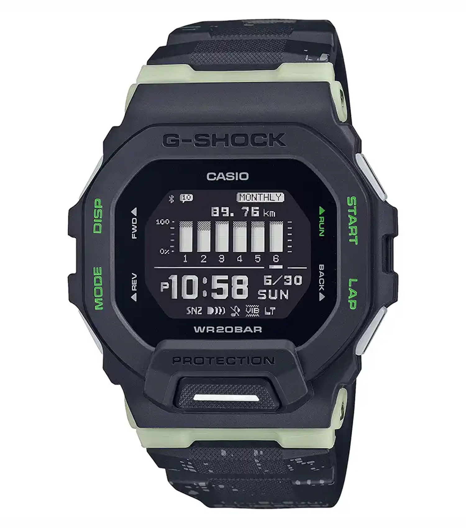 کاسیو G-SHOCK مردانه بلوتوث MOBILE CONNECTION مدل GBD-200LM-1DR
