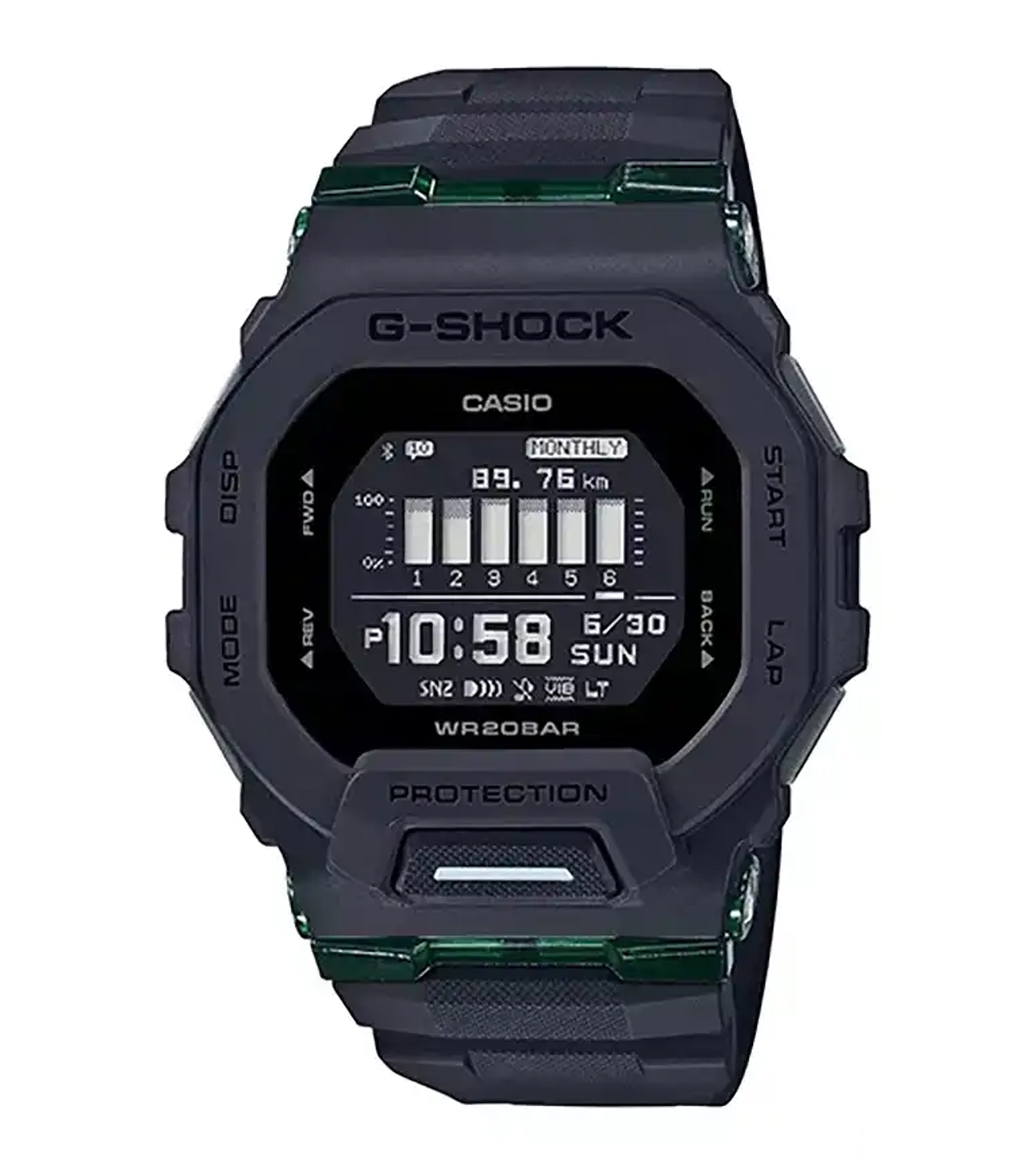 کاسیو G-SHOCK مردانه بلوتوث MOBILE CONNECTION مدل GBD-200UU-1DR