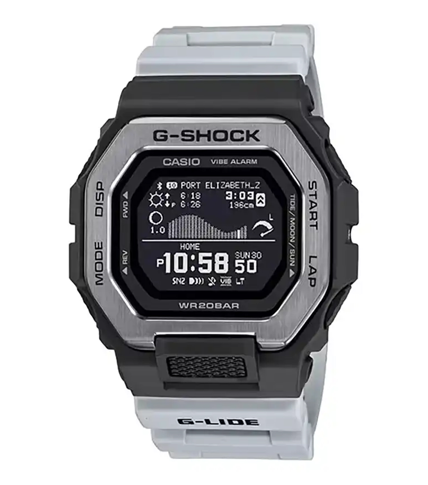 کاسیو G-SHOCK مردانه بلوتوث MOBILE CONNECTION مدل GBX-100TT-8DR