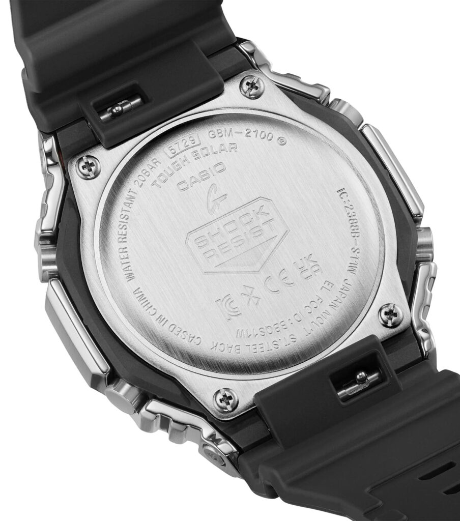 کاسیو جی شاک بلوتوثی سولار مدل GBM-2100A-1A3DR