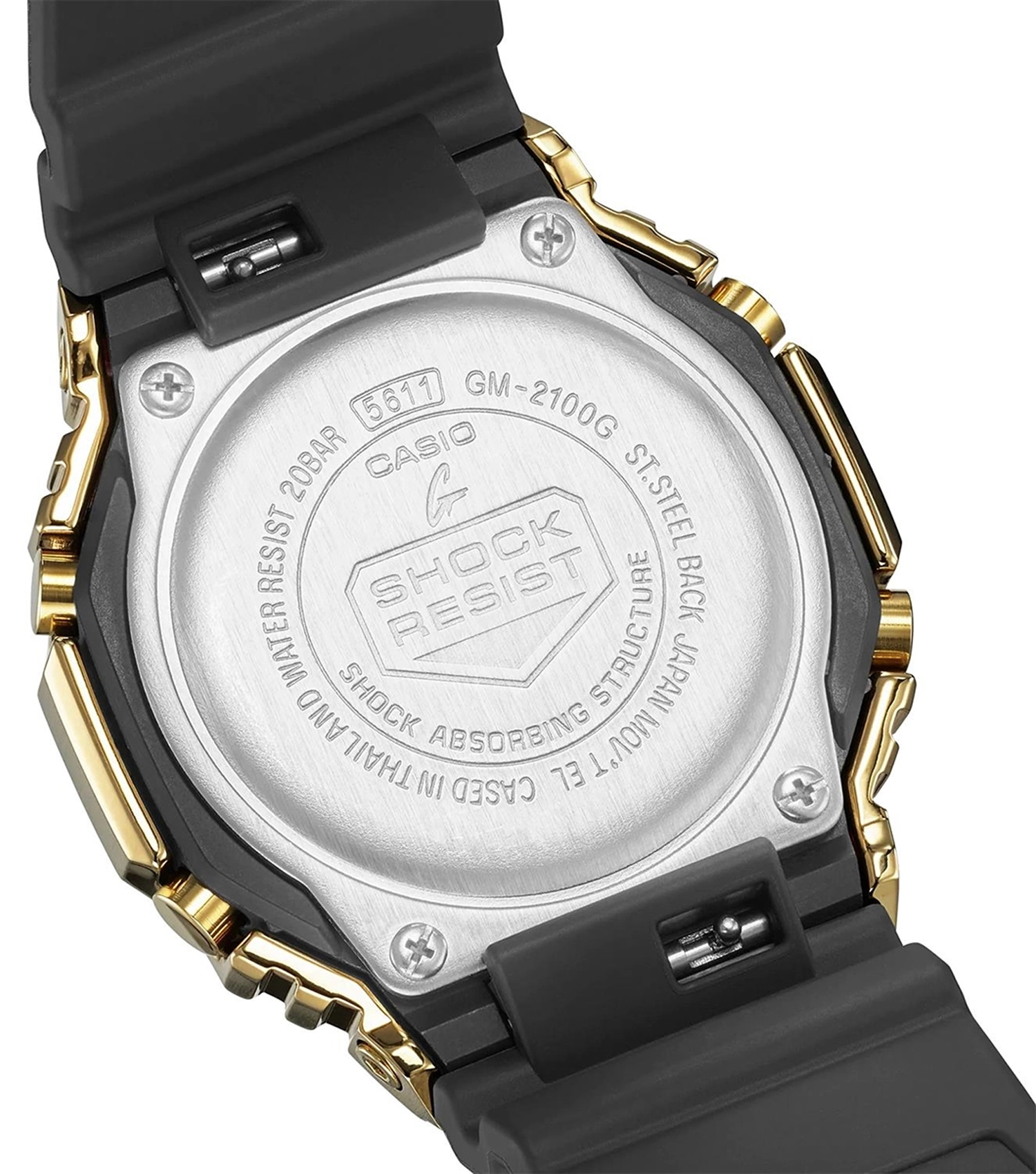 کاسیو جی شاک GOLD EDITION مدل GM-2100G-1A9DR