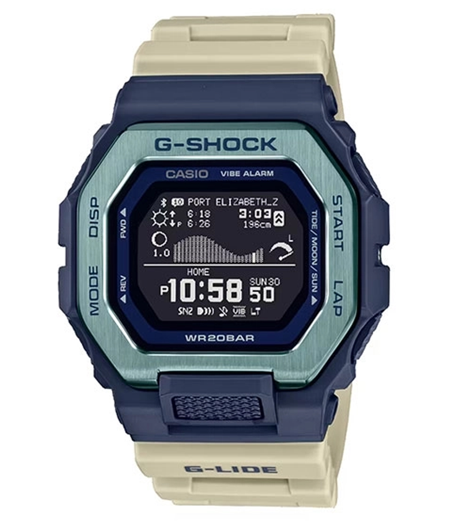 کاسیو جی شاک بلوتوثی مدل GBX-100TT-2DR
