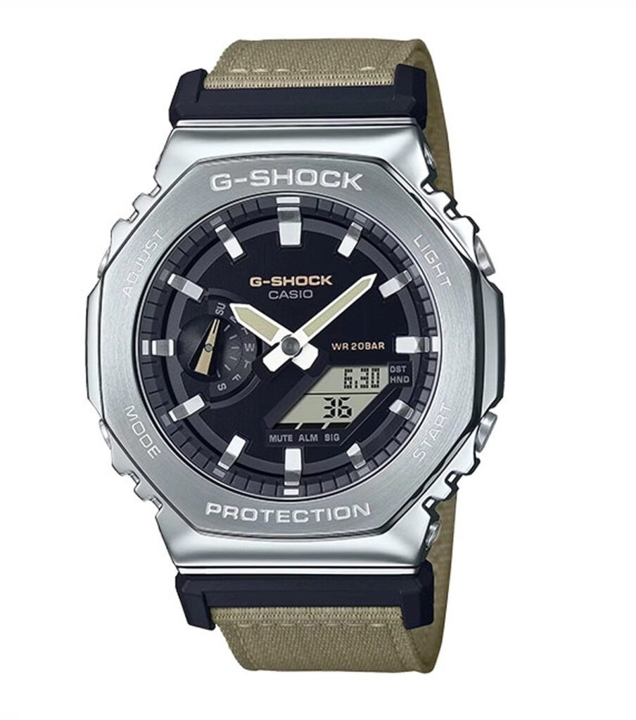 کاسیو جی شاک NATO مدل GM-2100C-5ADR