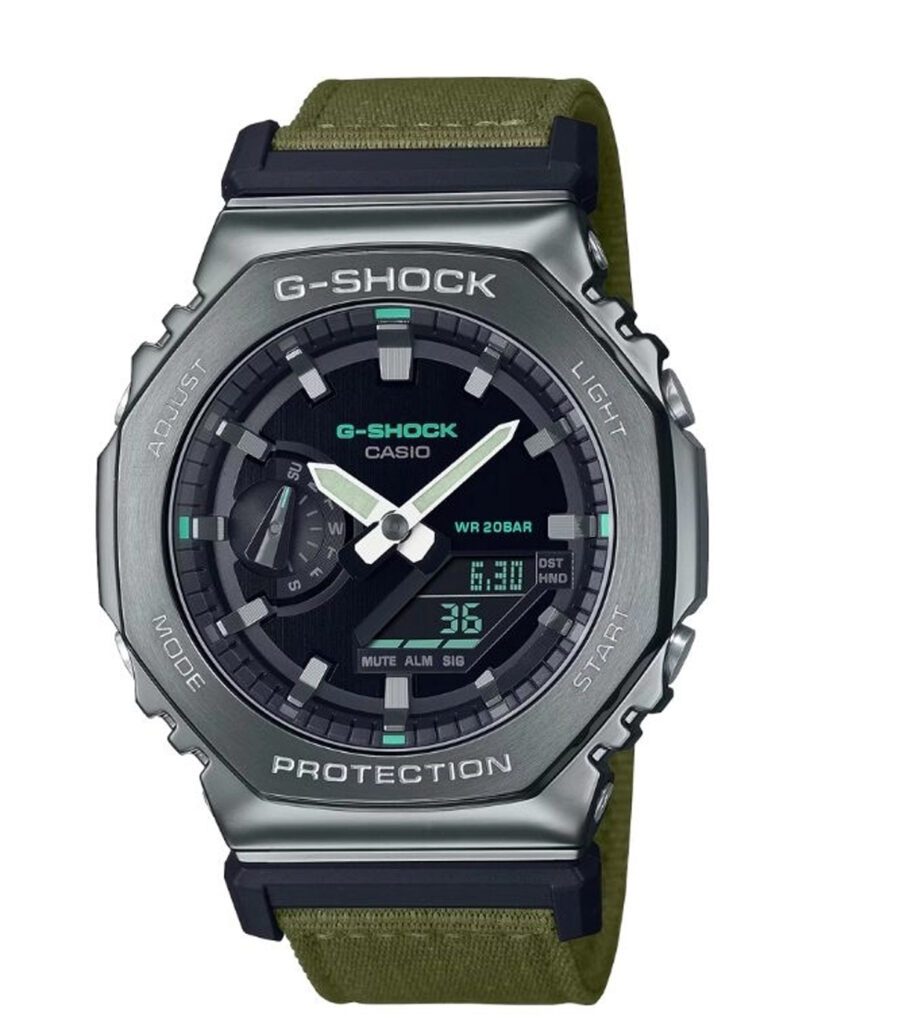 کاسیو جی شاک NATO مدل GM-2100CB-3ADR
