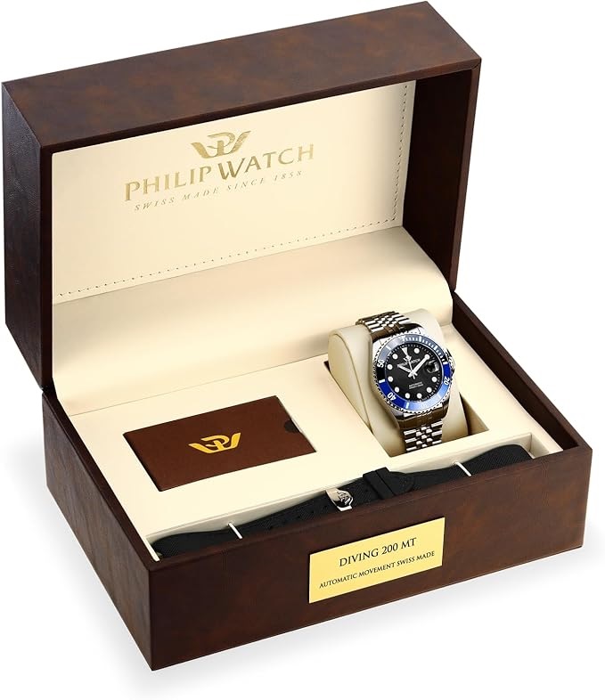 ساعت فلیپ واچ Philip Watch مردانه اتوماتیک مدل R8223597037