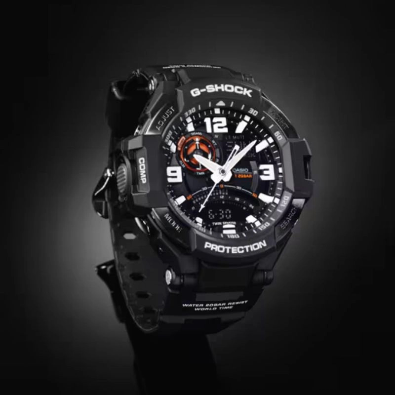کاسیو جی شاک G-SHOCK مدل GA-1000-1A