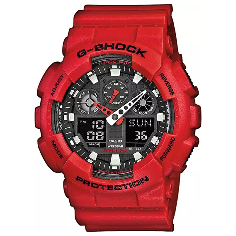کاسیو جی شاک G-SHOCK مدل  GA-100B-4A