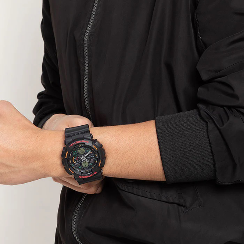 کاسیو جی شاک World time مدل GA-140-1A4