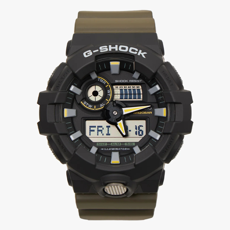 کاسیو جی شاک G-SHOCK مدل GA-710TU-1A3