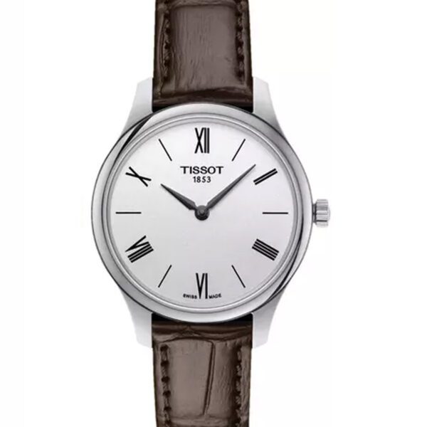 ساعت مچی تیسوت Tissot زنانه تک موتوره چرم مدل T063.209.16.038.00