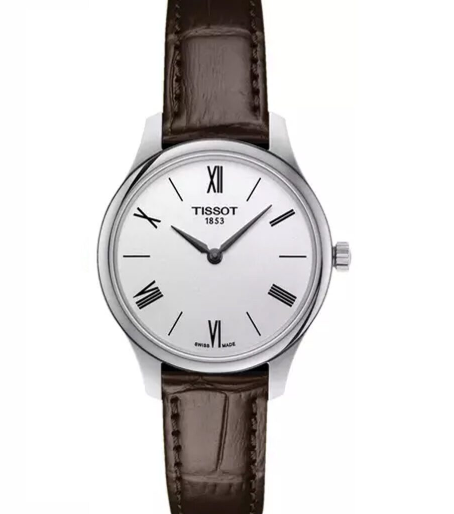 ساعت مچی تیسوت Tissot زنانه تک موتوره چرم مدل T063.209.16.038.00