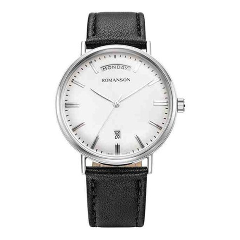 ساعت رومانسون Romanson مردانه مدل TL4BF006MMBWA12W-W