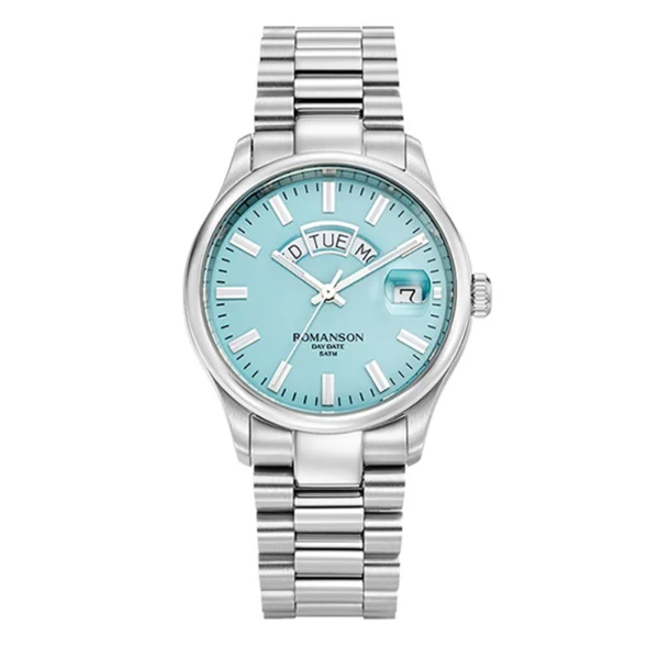 ساعت رومانسون مردانه مدل TM3BS007FMWWA92W-L.BLUE