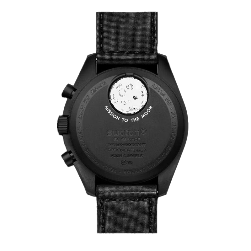 ساعت امگا سواچ MISSION TO THE MOONPHASE مدل SO33B700