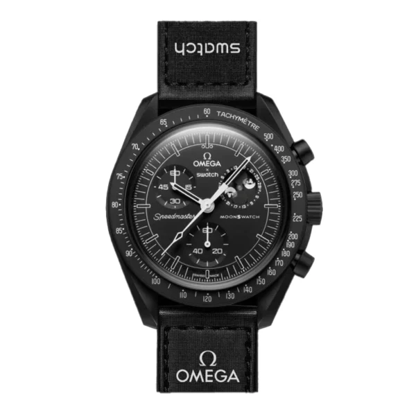 ساعت امگا سواچ MISSION TO THE MOONPHASE مدل SO33B700