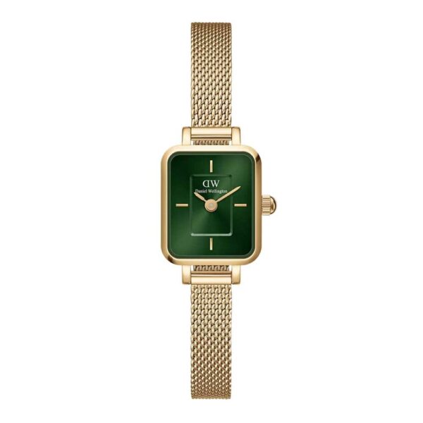 ساعت دنیل ولینگتون مدل Quadro Mini Melrose Champagne – کد DW00100653