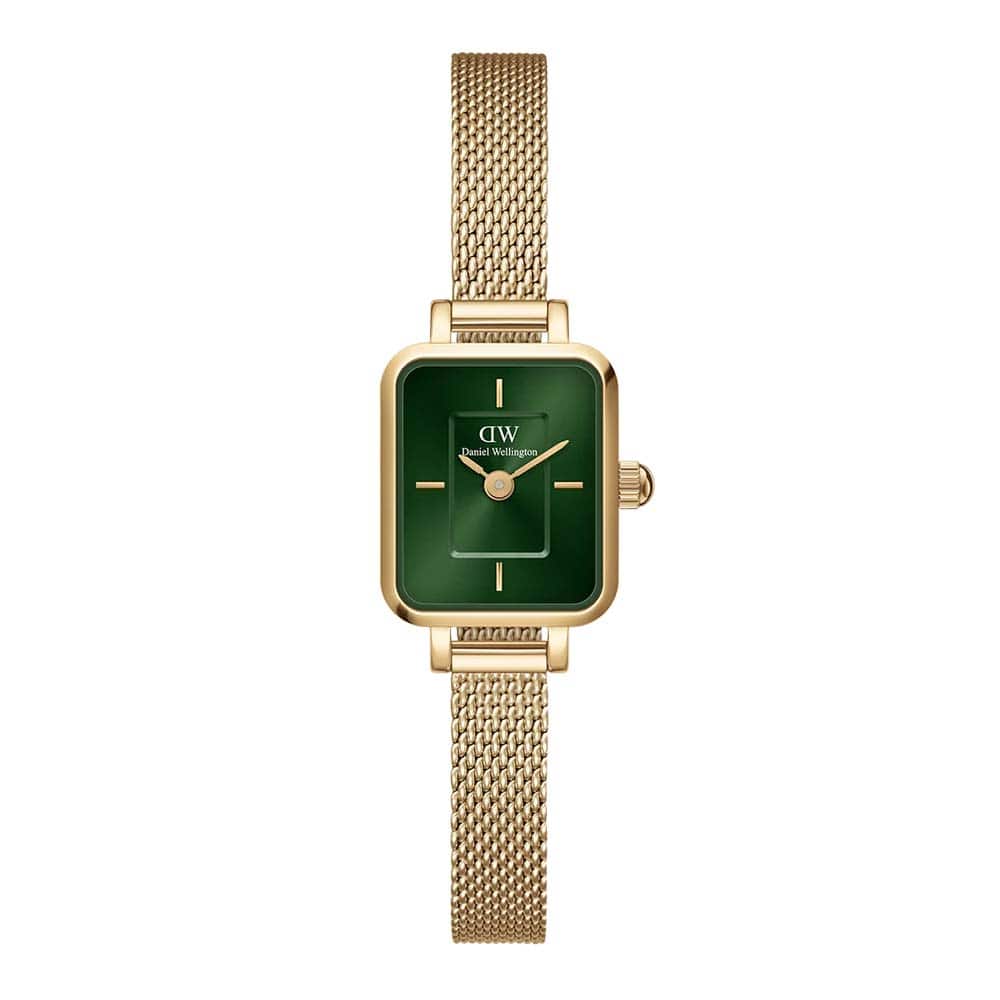 ساعت دنیل ولینگتون مدل Quadro Mini Melrose Champagne – کد DW00100653