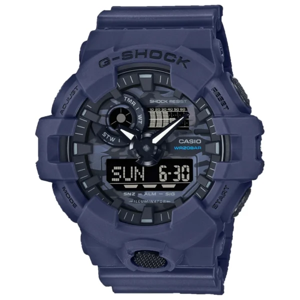 ساعت مردانه G-SHOCK GA-700CA-2A — Navy Camo