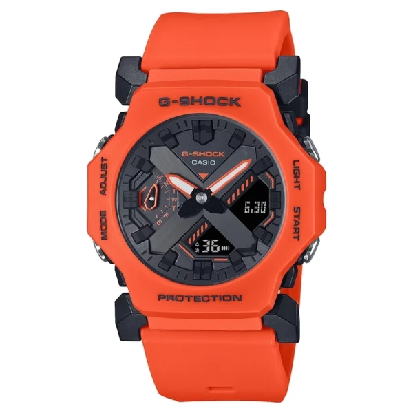 ساعت Casio GA-2300FL-4ADR — Casio Inferno Orange