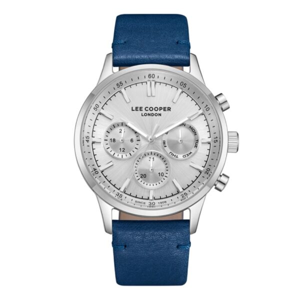 ساعت مچی LEE COOPER مدل LC08001.339 — Lee Cooper Multifunction Silver-Dial