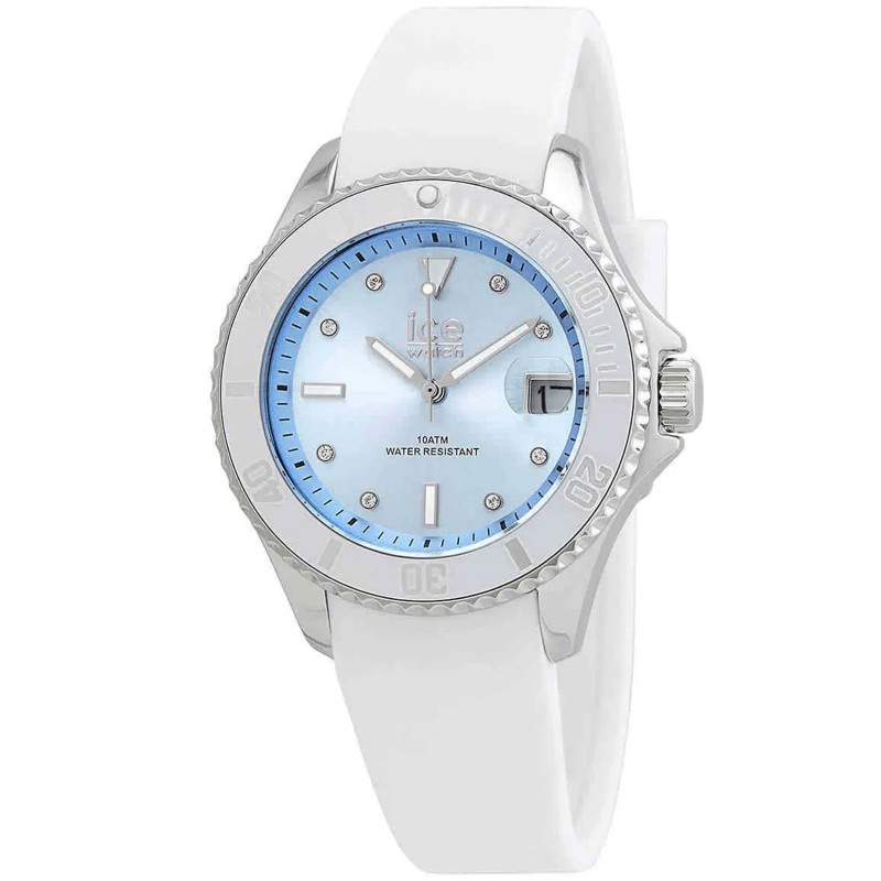 ساعت مچی ICE-Watch Generation Glam سفید–آبی – مدل 020365