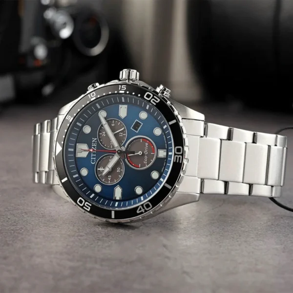 ساعت سیتیزن Citizen مردانه کرنوگراف مدل AT2560-84L