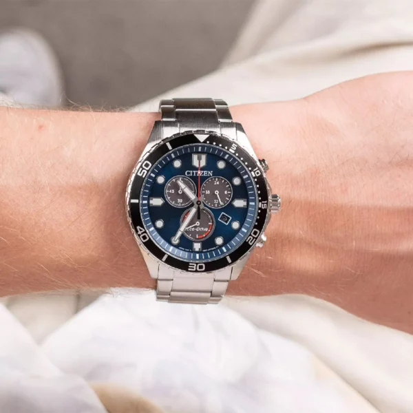 ساعت سیتیزن Citizen مردانه کرنوگراف مدل AT2560-84L