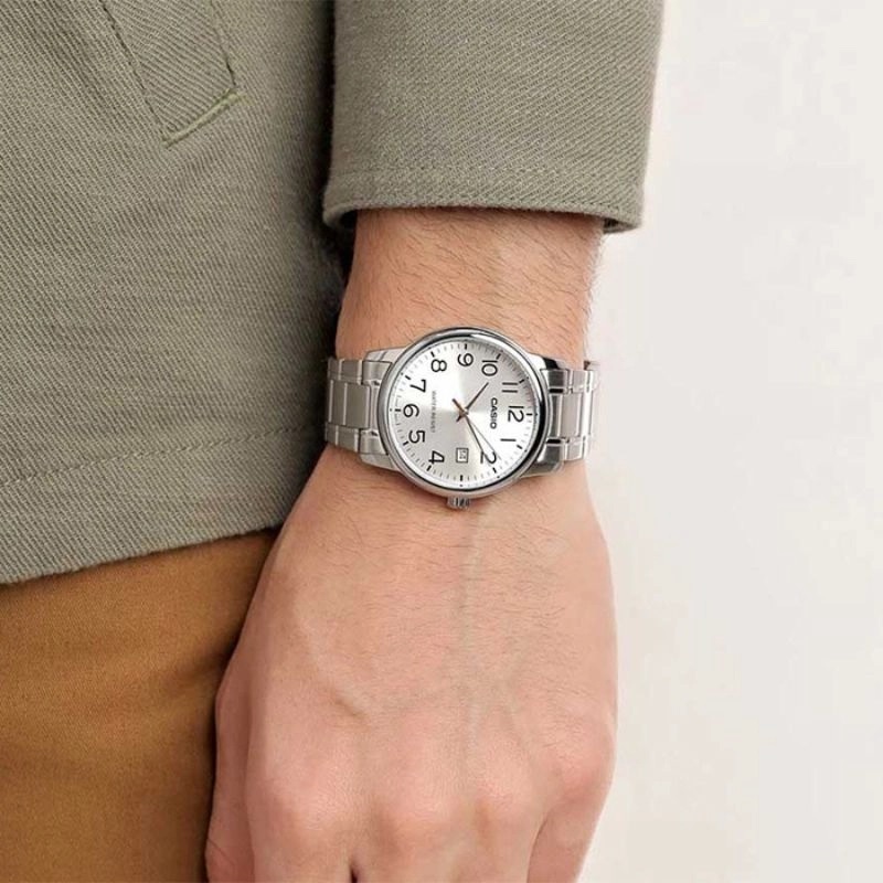 ساعت کاسیو CASIO مردانه مدل MTP-V001D-7BUDF