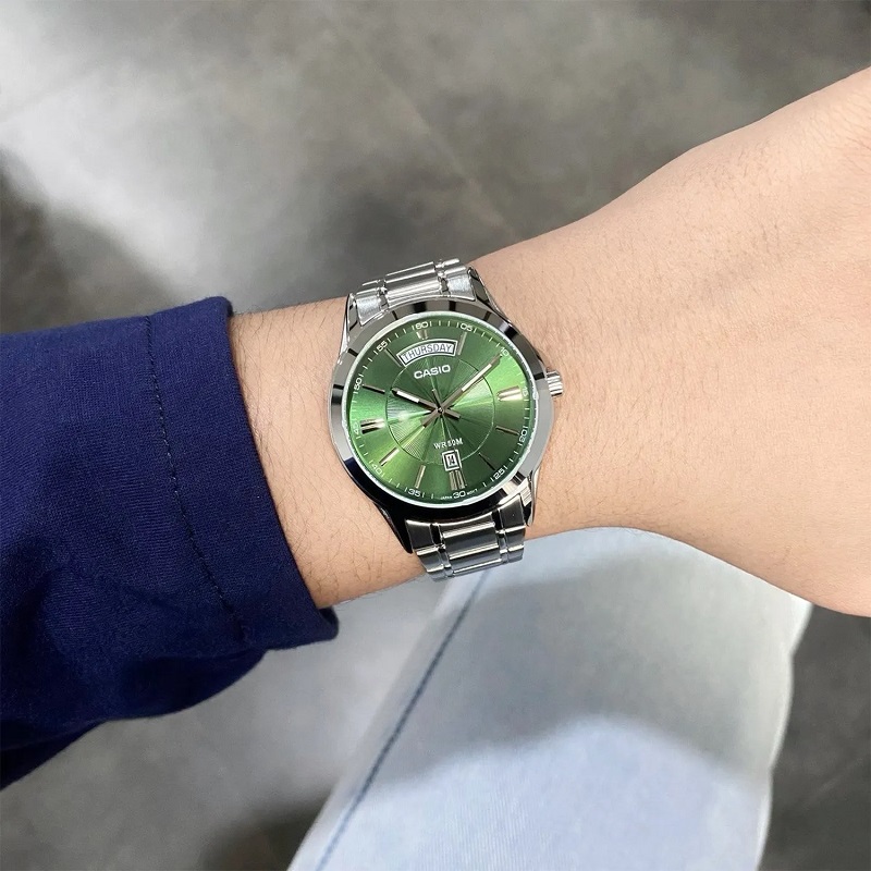 ساعت کاسیو CASIO مردانه مدل MTP-۱3۸۱D-3AVDF