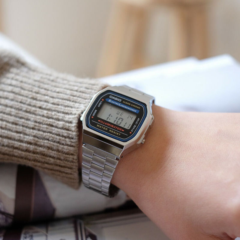 ساعت کاسیو Casio یونیسکس مدل A168WA-1W